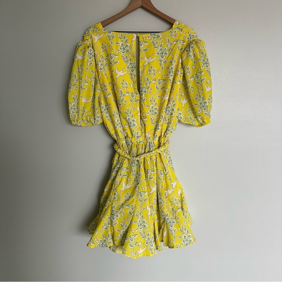 L’atiste by Amy Curvy Yellow Hummingbird Dress - Picture 12 of 12